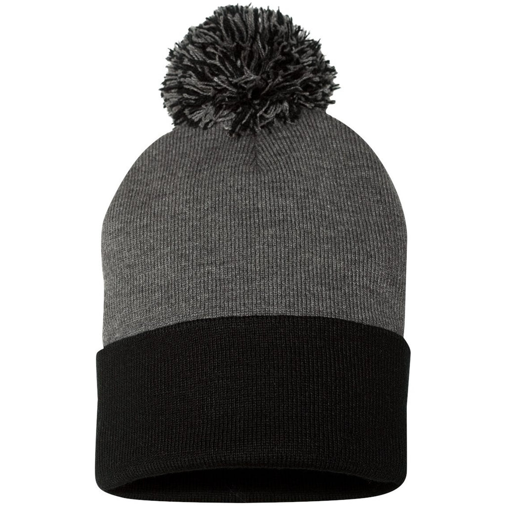 Dark Heather Grey/ Black