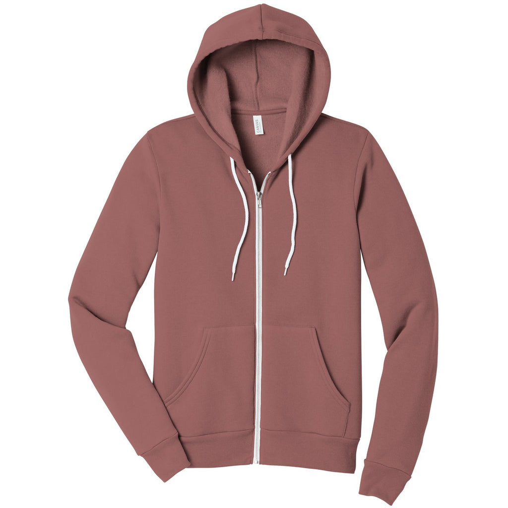 BELLA+CANVAS Unisex Sponge Fleece Full-Zip Hoodie