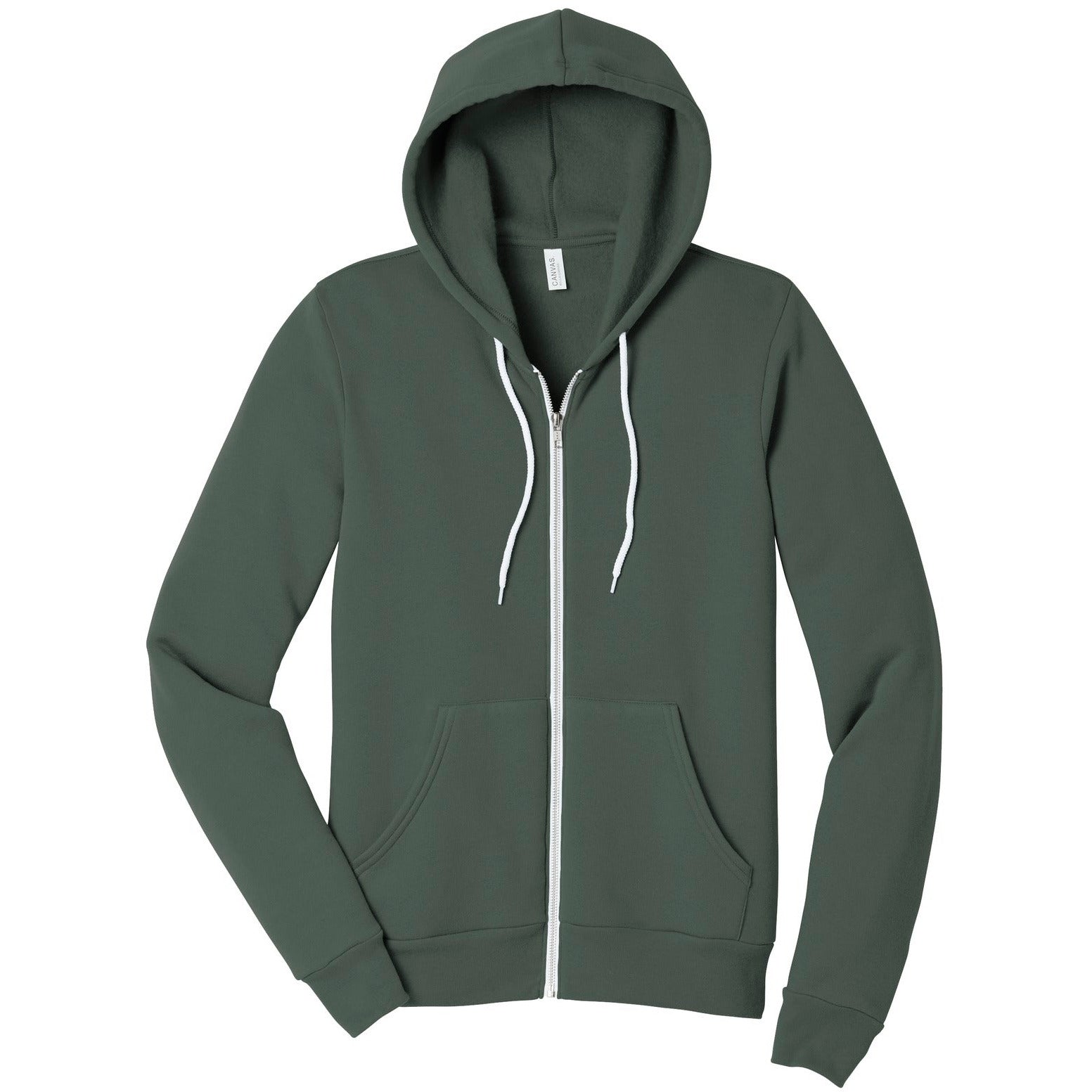 BELLA+CANVAS Unisex Sponge Fleece Full-Zip Hoodie