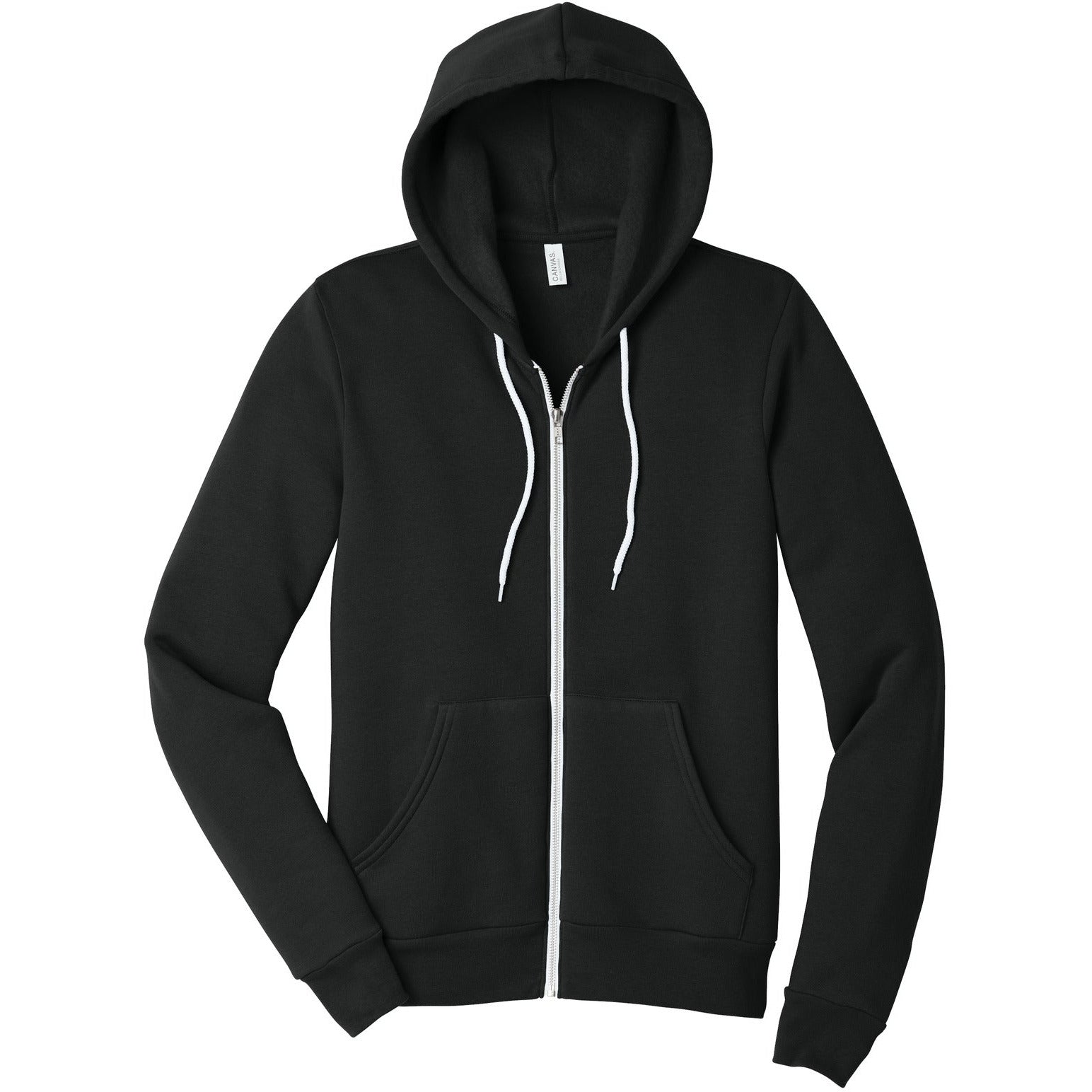 BELLA+CANVAS Unisex Sponge Fleece Full-Zip Hoodie