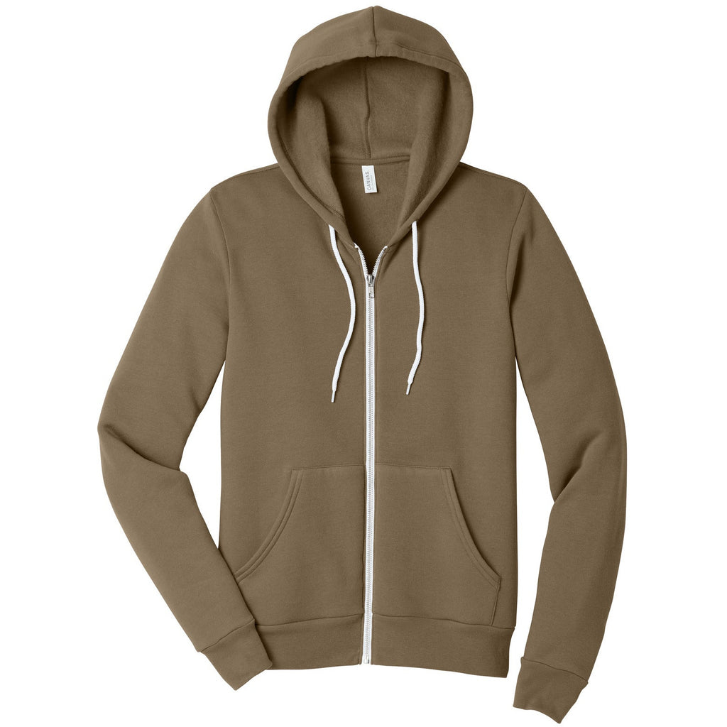 BELLA+CANVAS Unisex Sponge Fleece Full-Zip Hoodie