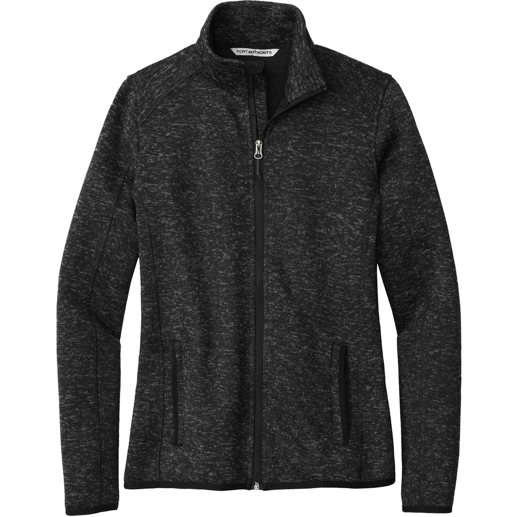 Port Authority Ladies Sweater Fleece Jacket