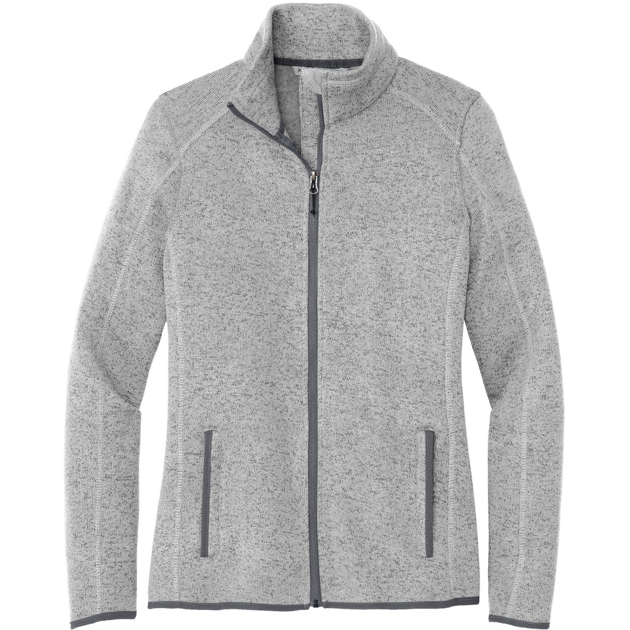 Port Authority Ladies Sweater Fleece Jacket
